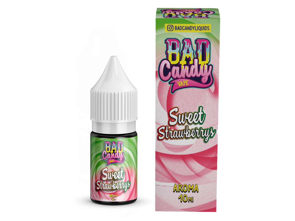 Bad Candy Liquids - Aromen 10 ml - Intensiver Erdbeer-Geschmack