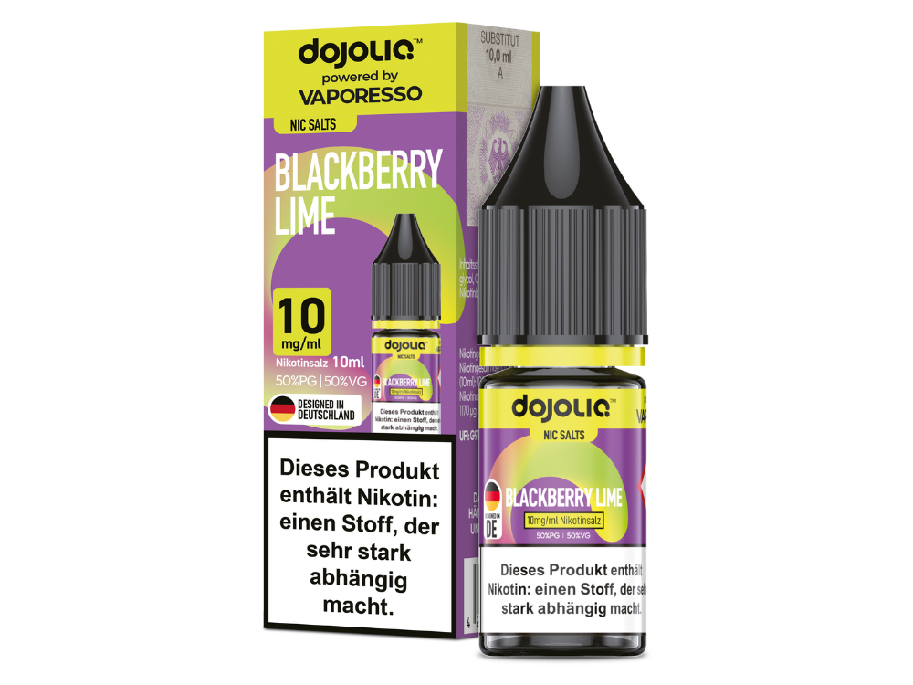 Dojoliq Nikotinsalz Liquid - Fruchtige Frische