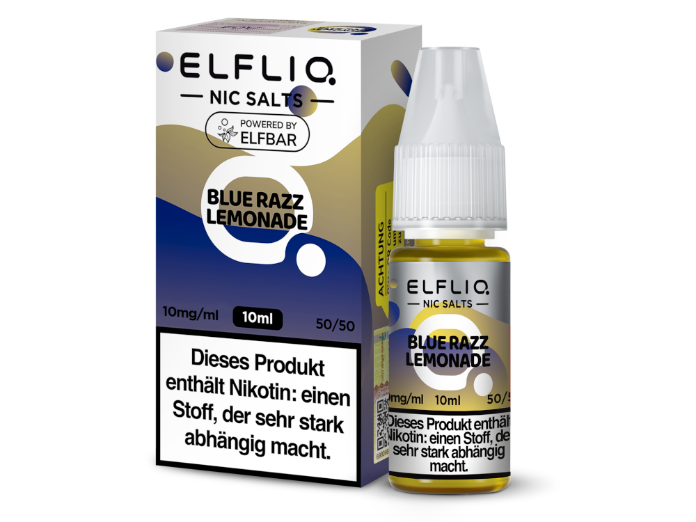 ELFLIQ - Blue Razz Lemonade - Nikotinsalz Liquid 10ml