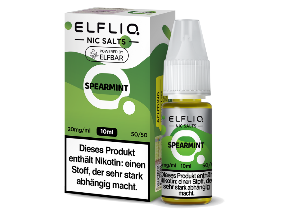 ELFLIQ - Spearmint - Nikotinsalz Liquid für Erfrischung