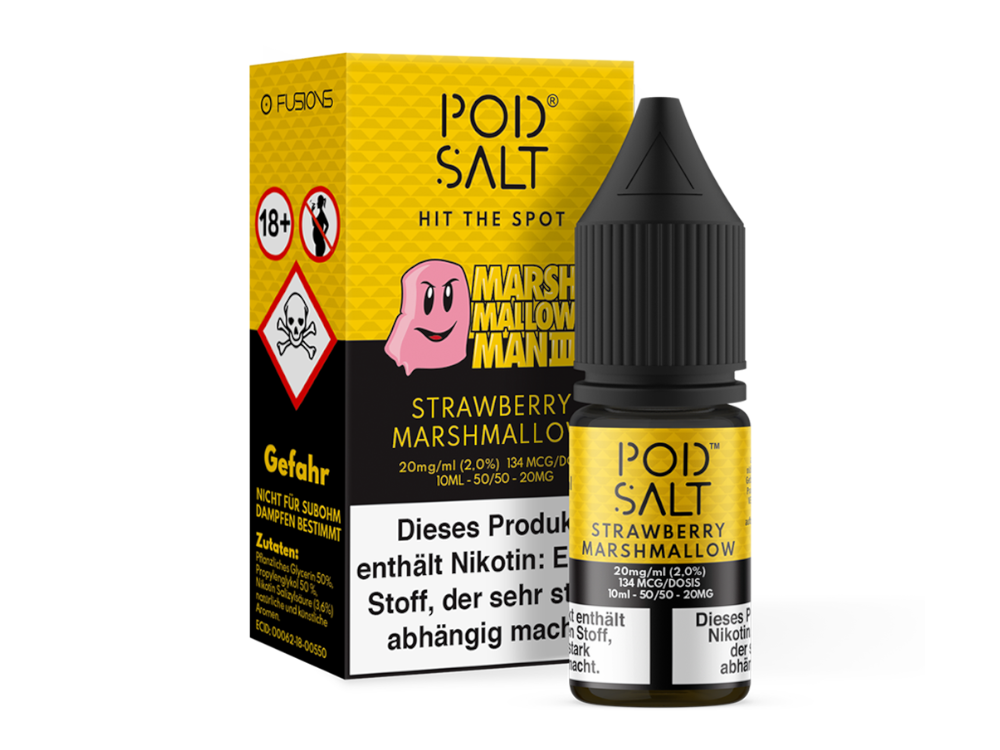 Pod Salt Fusion Marshmallow Man 3 Nikotinsalz Liquid