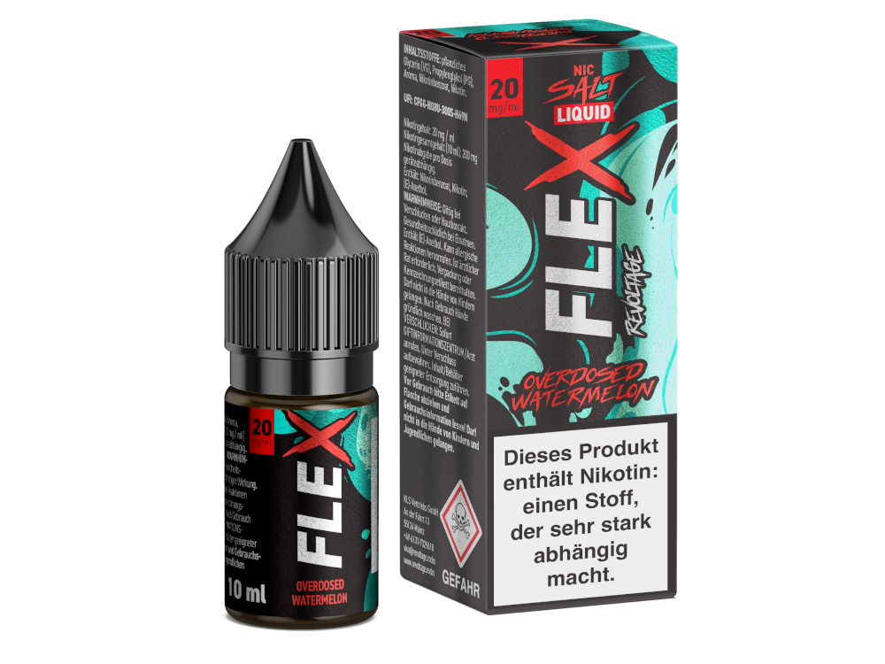 Revoltage FLEX Nikotinsalz Liquid Wassermelone Genuss