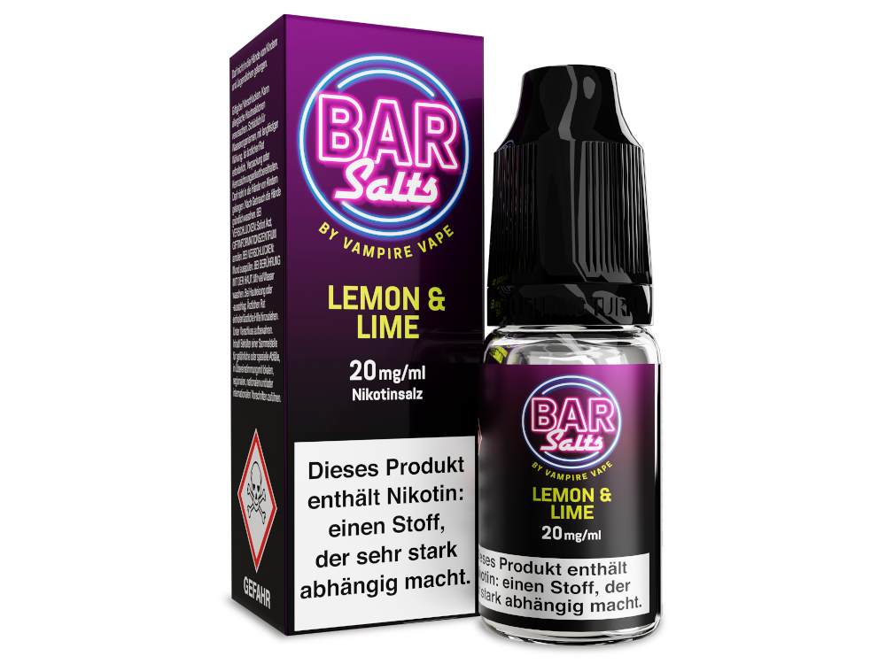Vampire Vape Bar Salts Lemon Lime Nikotinsalz Genuss