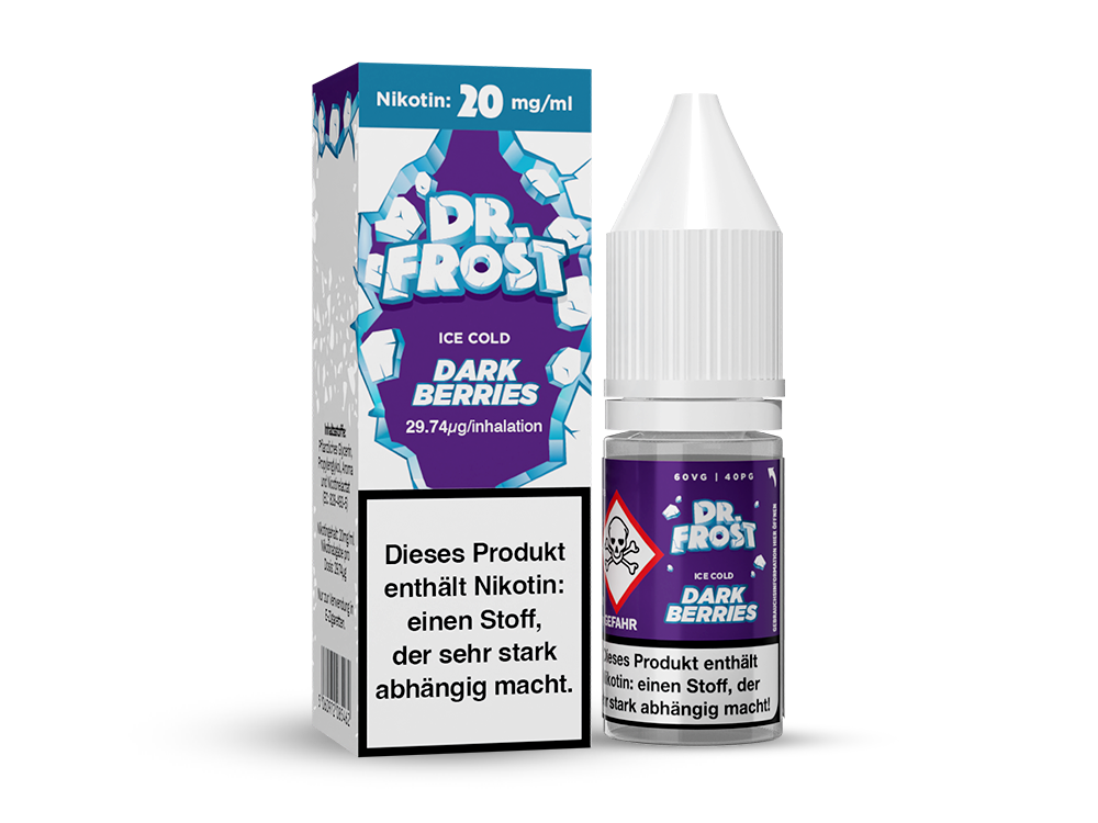 Dr. Frost - Ice Cold Nikotinsalz Liquid mit Beerenfrische