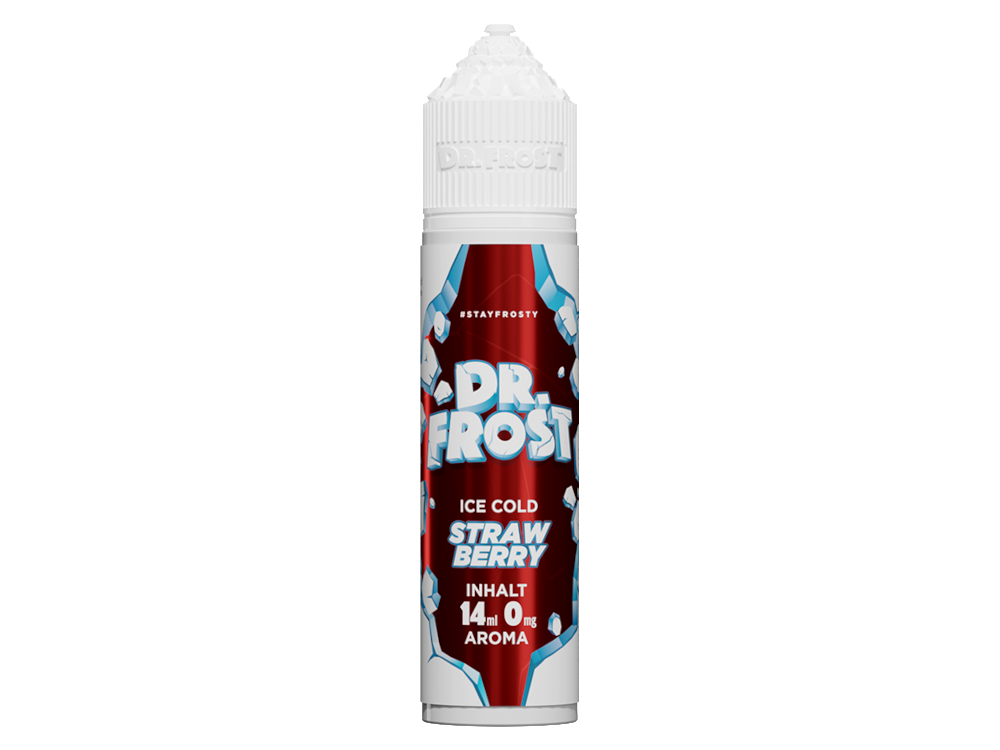 Dr. Frost - Ice Cold - Aroma Strawberry 14ml Genuss
