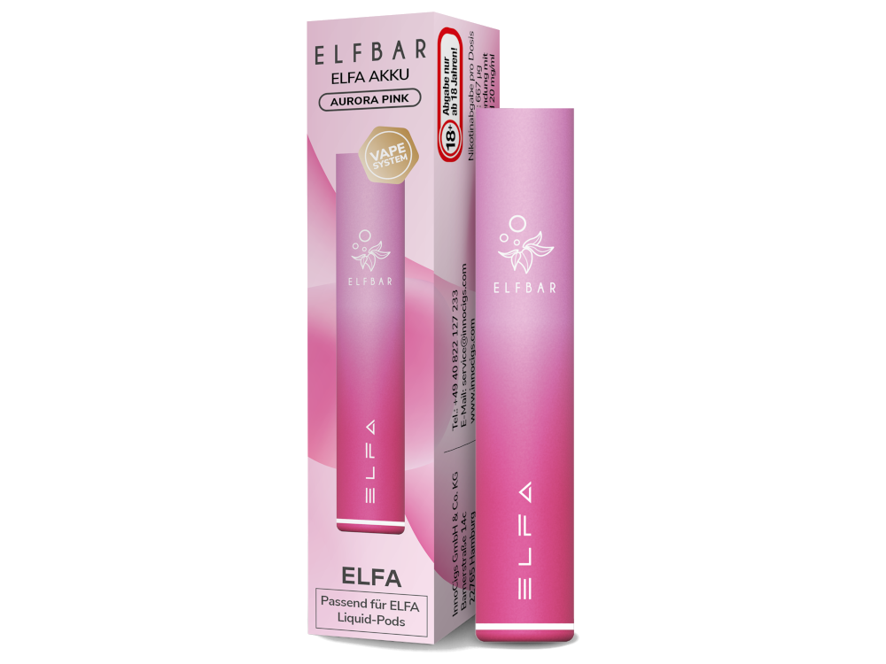Elfbar - Elfa Akku 500 mAh Mit Zugautomatik Nutzen