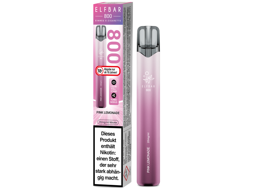 Elfbar 800 Einweg E-Zigarette - Blueberry Geschmack Erleben