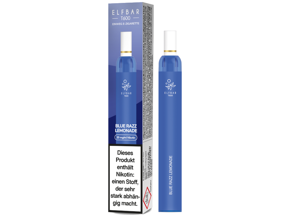 Elfbar T600 Einweg E-Zigarette - Blueberry Geschmack Genießen