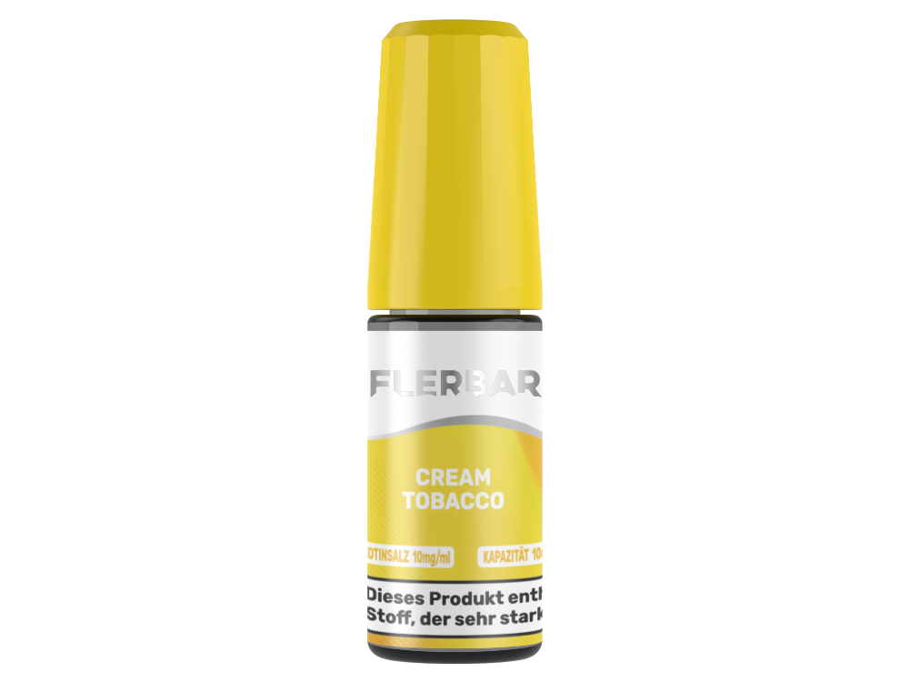 Flerbar Liquid Nikotinsalz Cream Tobacco Genuss Pur