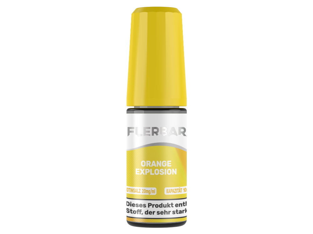 Flerbar Liquid Nikotinsalz - Erfrischendes Orange Erlebnis