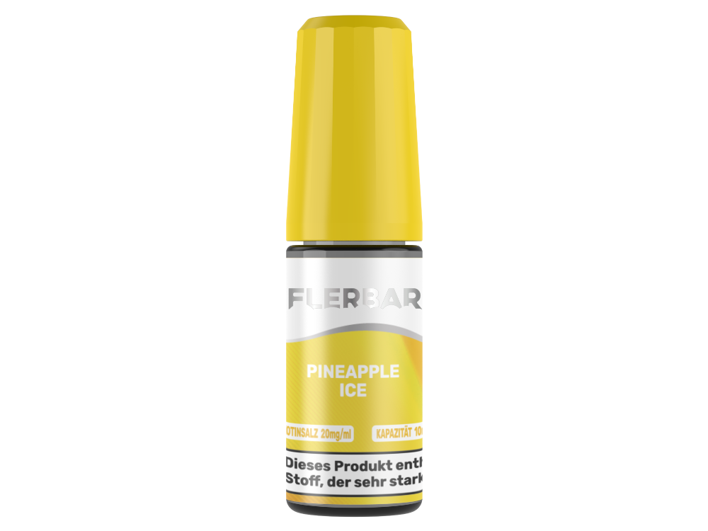 Flerbar Liquid Nikotinsalz Pineapple Ice Frischer Geschmack