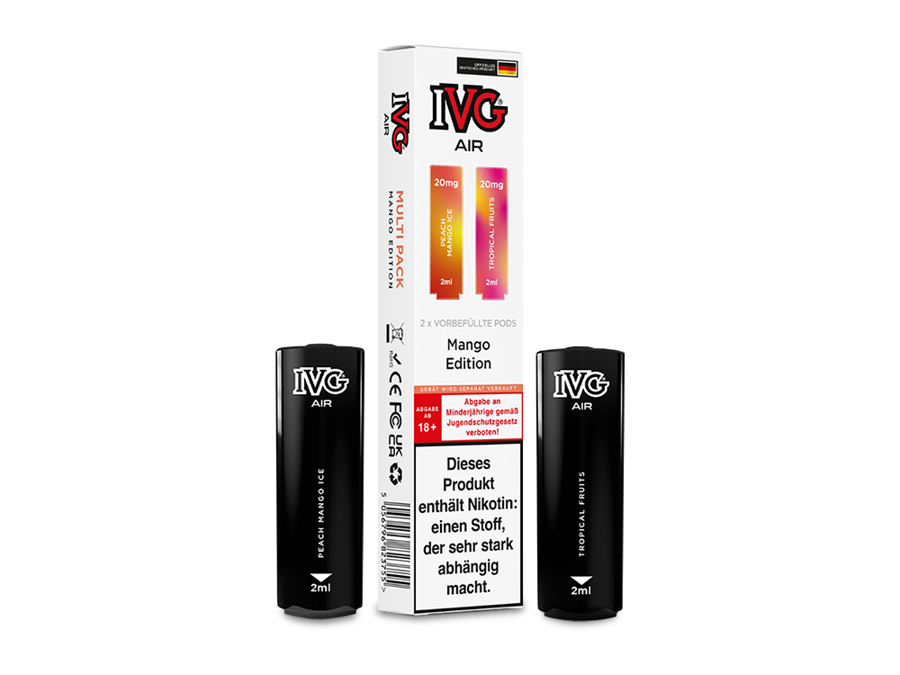 IVG AIR Pod Multi Flavour Edition Blue Raspberry Genuss