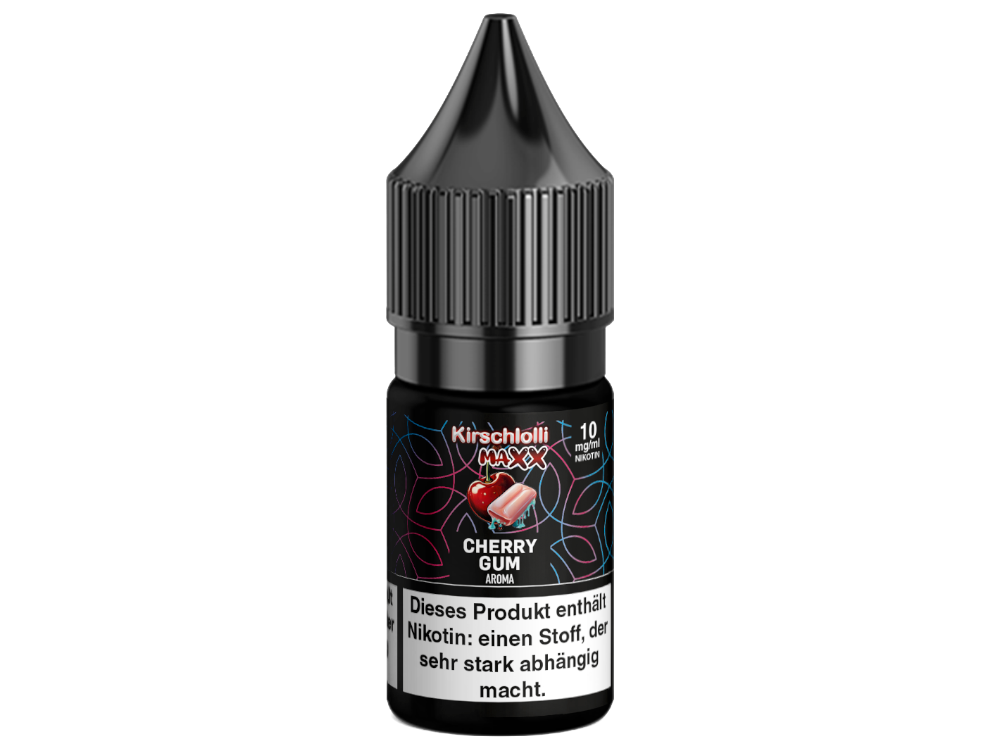 Kirschlolli Maxx Nikotinsalz Liquid Cherry Gum Geschmack