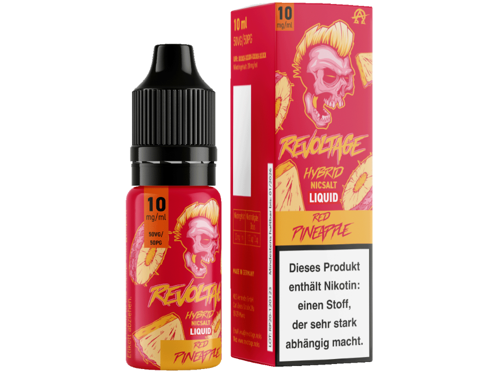 Revoltage - Hybrid Nikotinsalz Liquid - Fruchtiger Ananasgeschmack