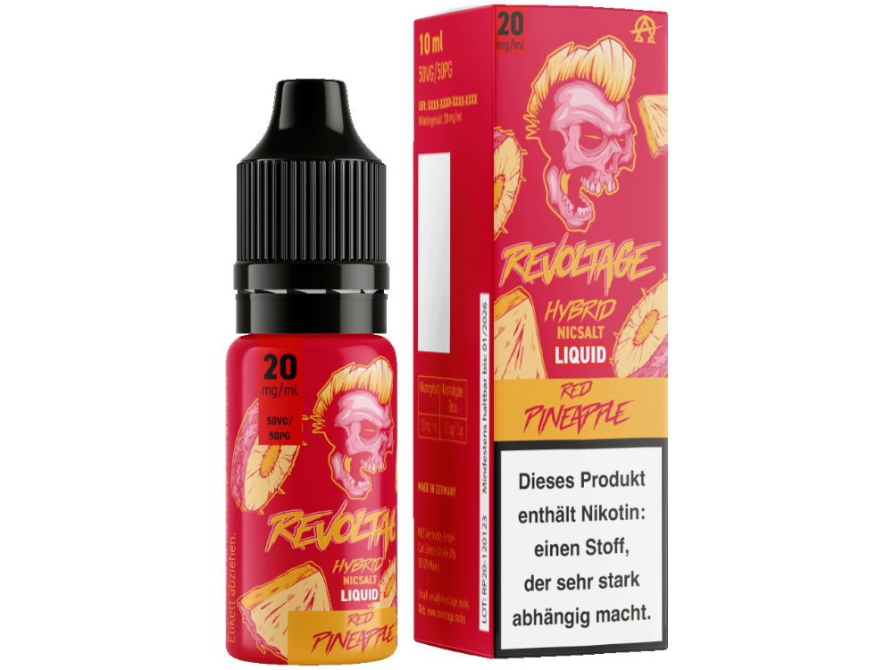 Revoltage - Hybrid Nikotinsalz Liquid - Fruchtiger Ananasgeschmack