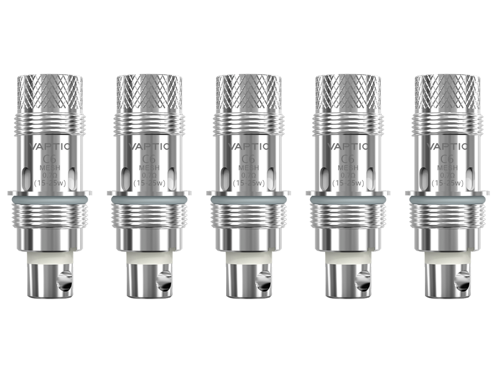 Vaptio Cosmo C Heads (5 Stück pro Packung) für MTL Dampfen