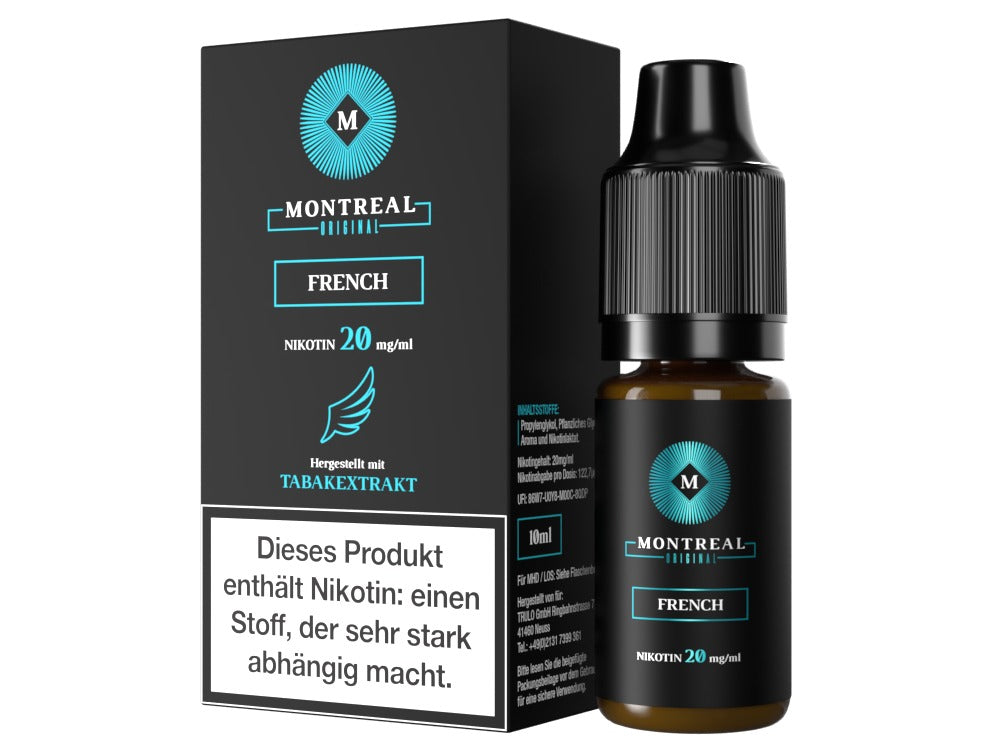 Montreal Original Nikotinsalz Liquid French Aroma