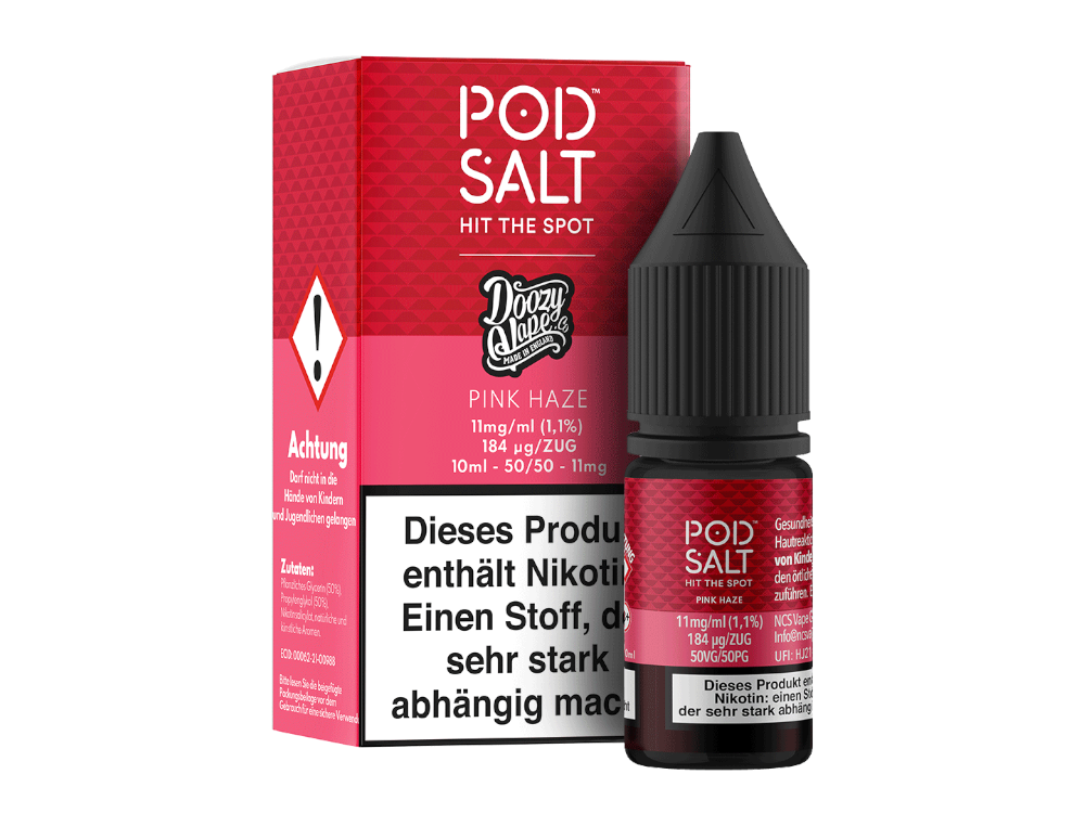 Pod Salt Fusion - Pink Haze Nikotinsalz Liquid Genuss