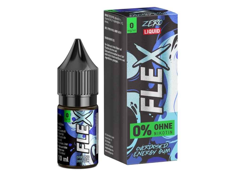 Revoltage Nikotinsalz Liquid Energy Gum Geschmack 10ml