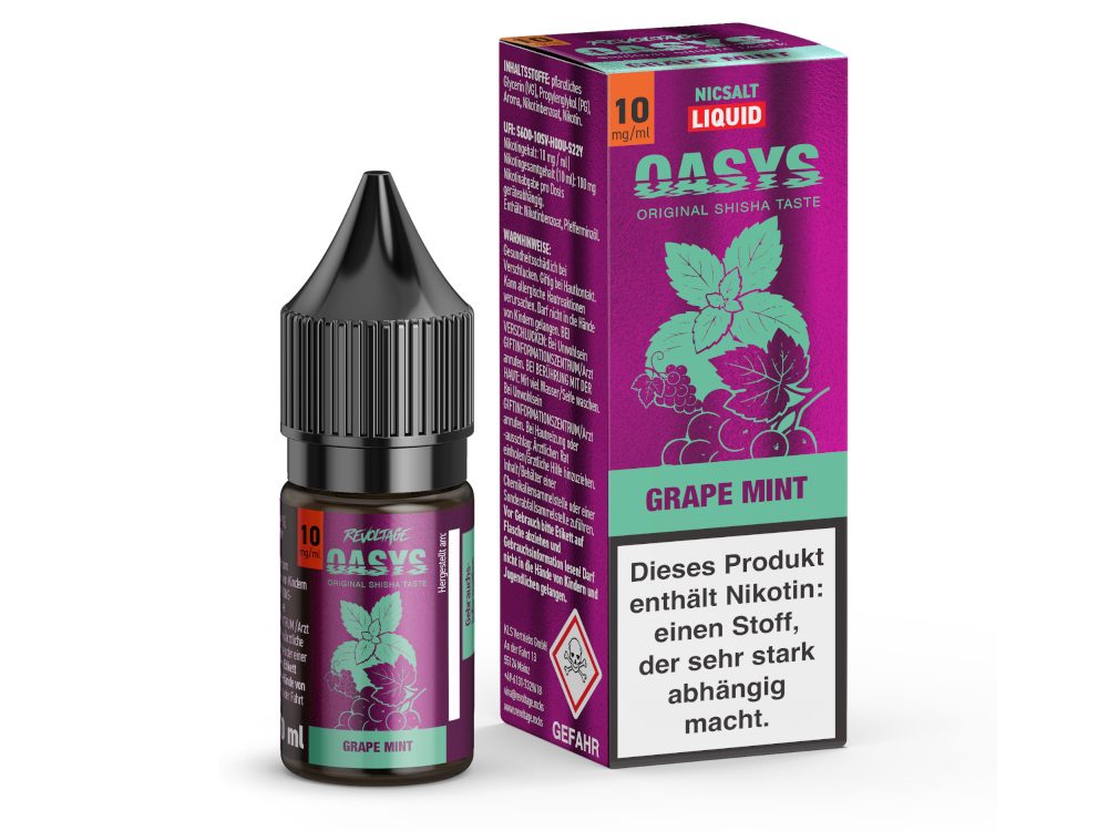 Revoltage OASYS Hybrid Nikotinsalz Liquid Grape Mint