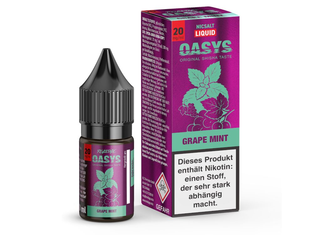 Revoltage OASYS Hybrid Nikotinsalz Liquid Grape Mint