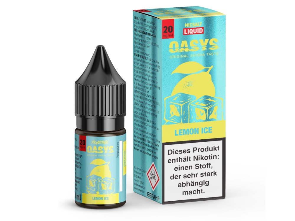 Revoltage OASYS Hybrid Nikotinsalz Liquid Lemon Ice