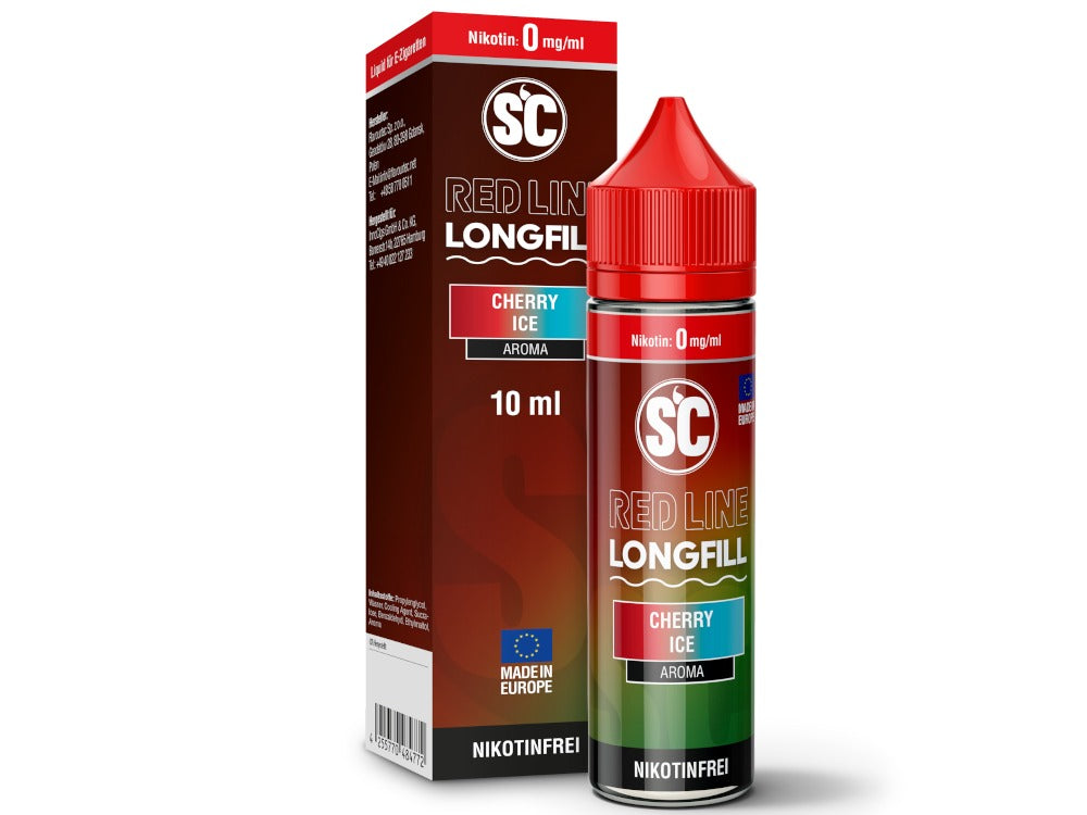 SC Red Line Longfill 10 ml – Intensives Kirsch-Eis Aroma