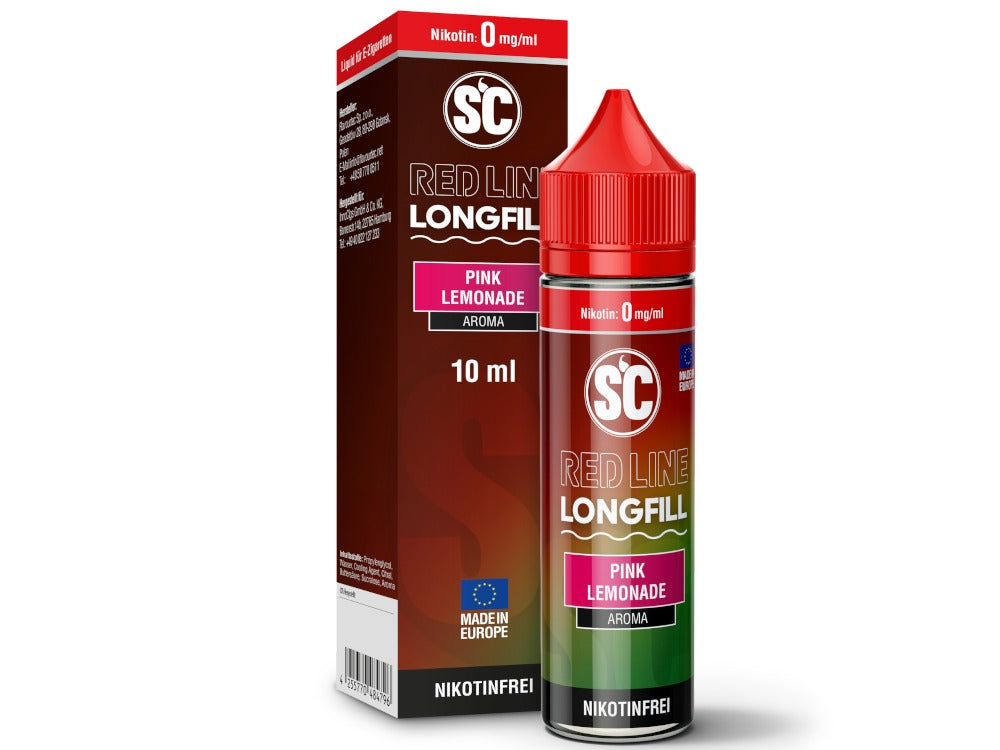 SC Red Line Pink Lemonade Longfill 10 ml mit Intensivem Aroma