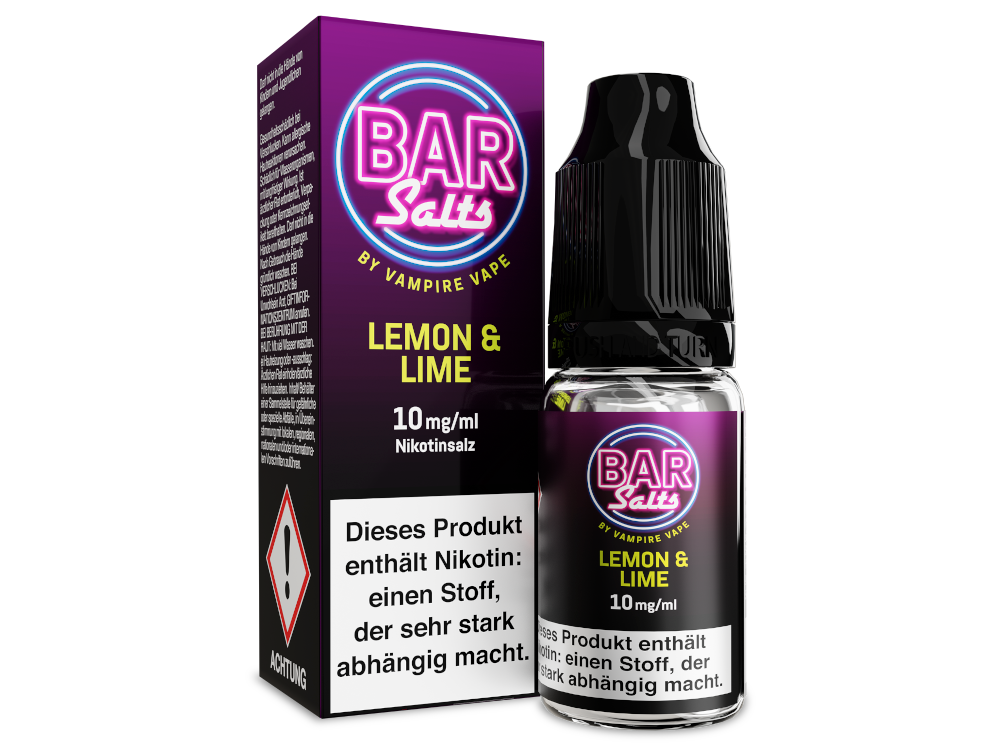 Vampire Vape Bar Salts Lemon Lime Nikotinsalz Genuss