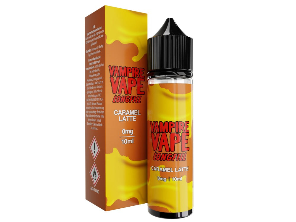 Vampire Vape Aroma Caramel Latte – Süße Dessertnote