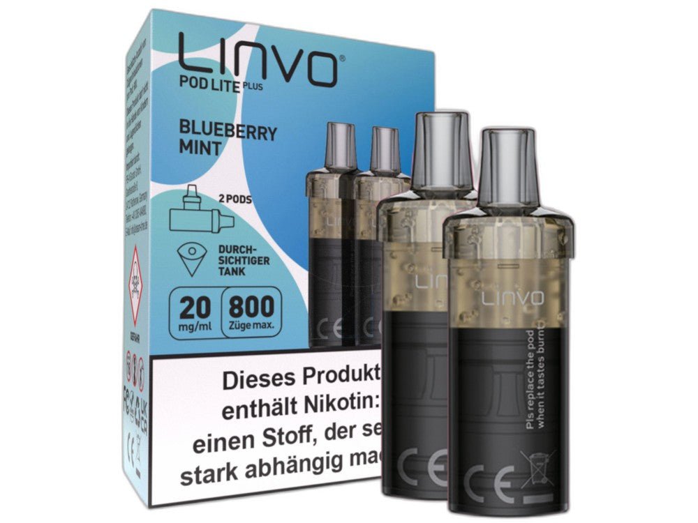 Linvo Pod Lite Plus Cartridge 20 mg/ml Apfel Pfirsich