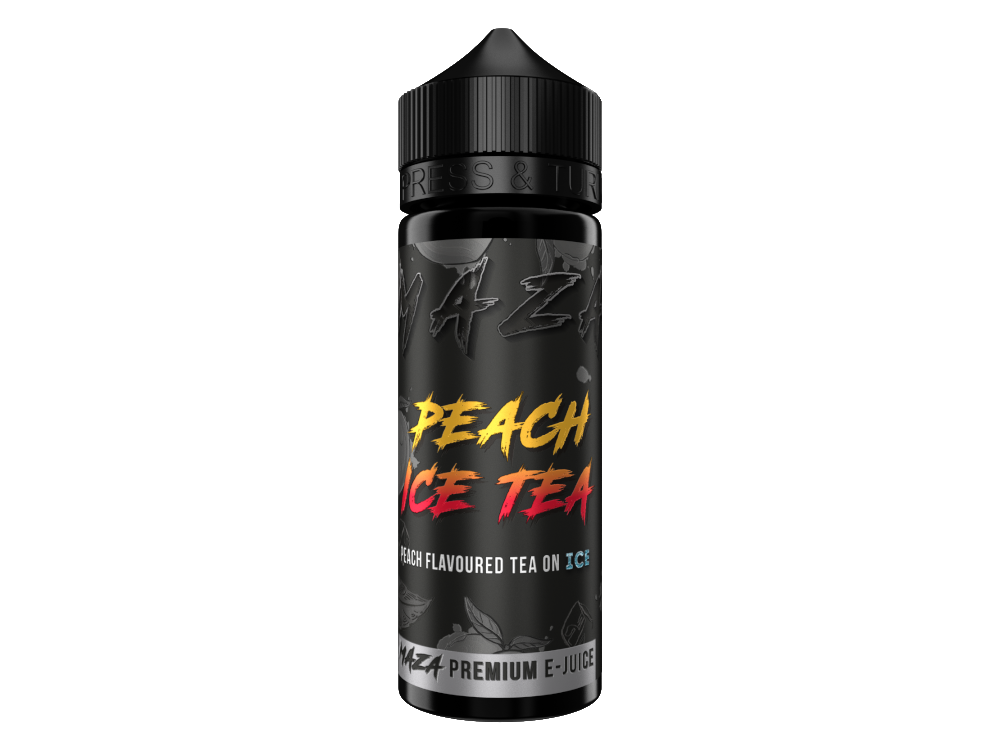 MaZa - Longfills 10 ml - Erfrischender Pfirsich-Tee Genuss