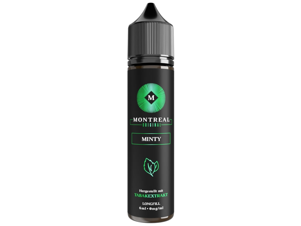 Montreal Longfill Minty Aroma mit Sanfter Mentholnote