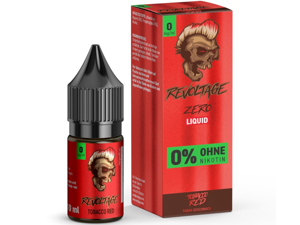 Revoltage Nikotinsalz Liquid - Intensiver Tabakgeschmack