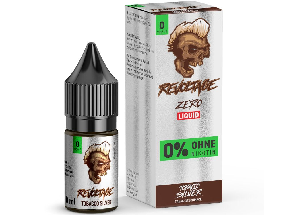Revoltage Hybrid Nikotinsalz Liquid Tobacco Silver