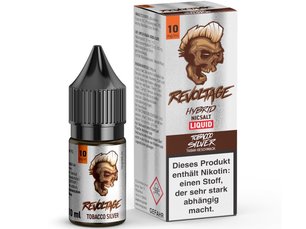 Intensives Süßes Tabak Nikotinsalz Liquid von Revoltage