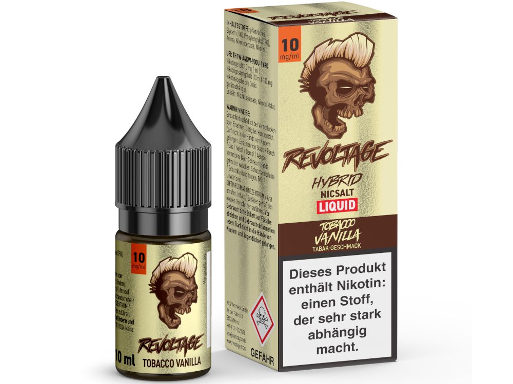 Revoltage Hybrid Nikotinsalz Liquid Tobacco Vanilla Aroma