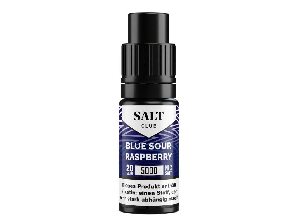 Salt Club 5000 Nikotinsalz Liquid Blau Himbeere 20 mg/ml