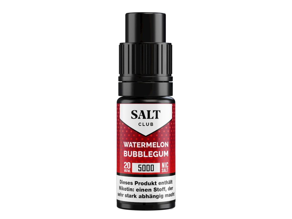 Salt Club Nikotinsalz Liquid 20 mg/ml Wassermelone Kaugummi