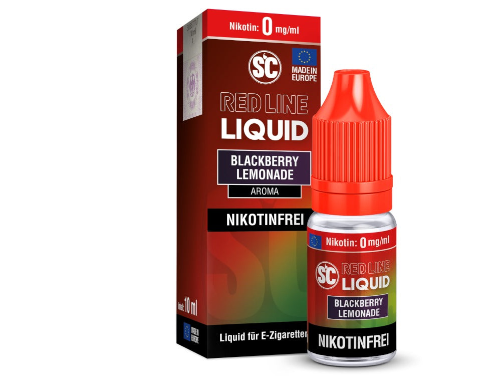 SC Red Line Nikotinsalz: Intensives Brombeer-Limetten Aroma