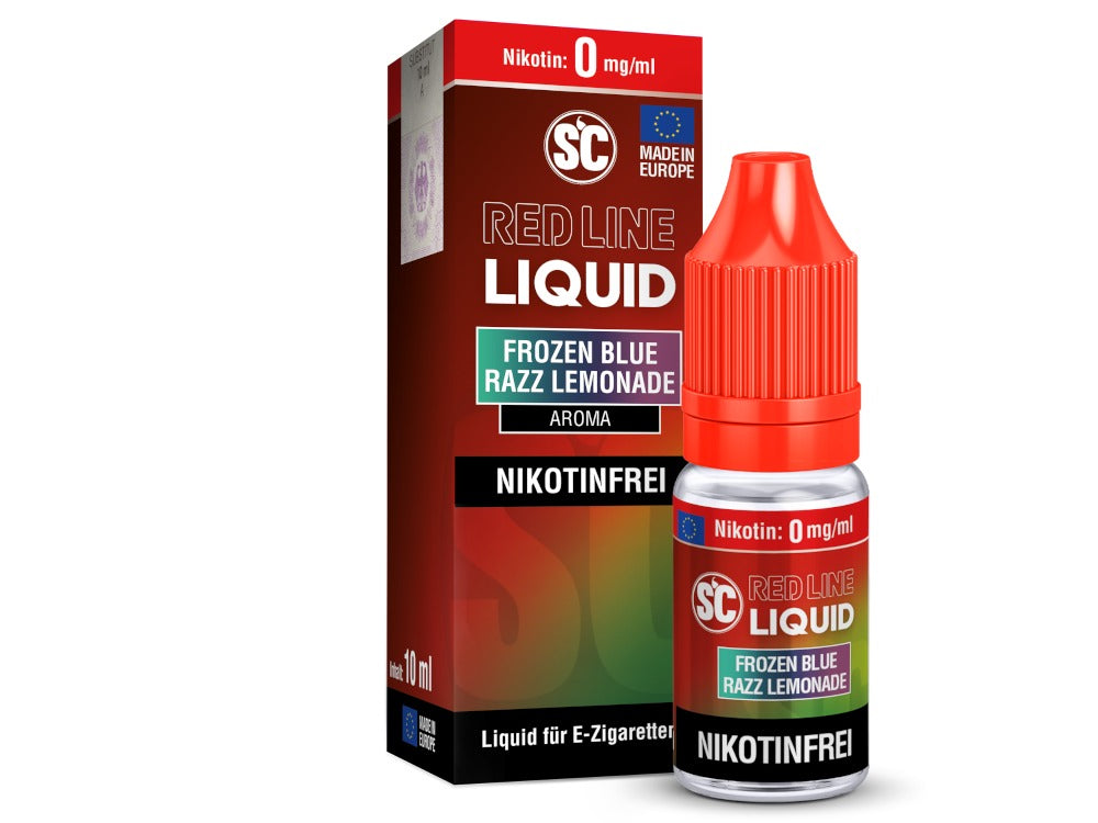 SC Red Line Nikotinsalz Frozen Blue Razz Lemonade Liquid