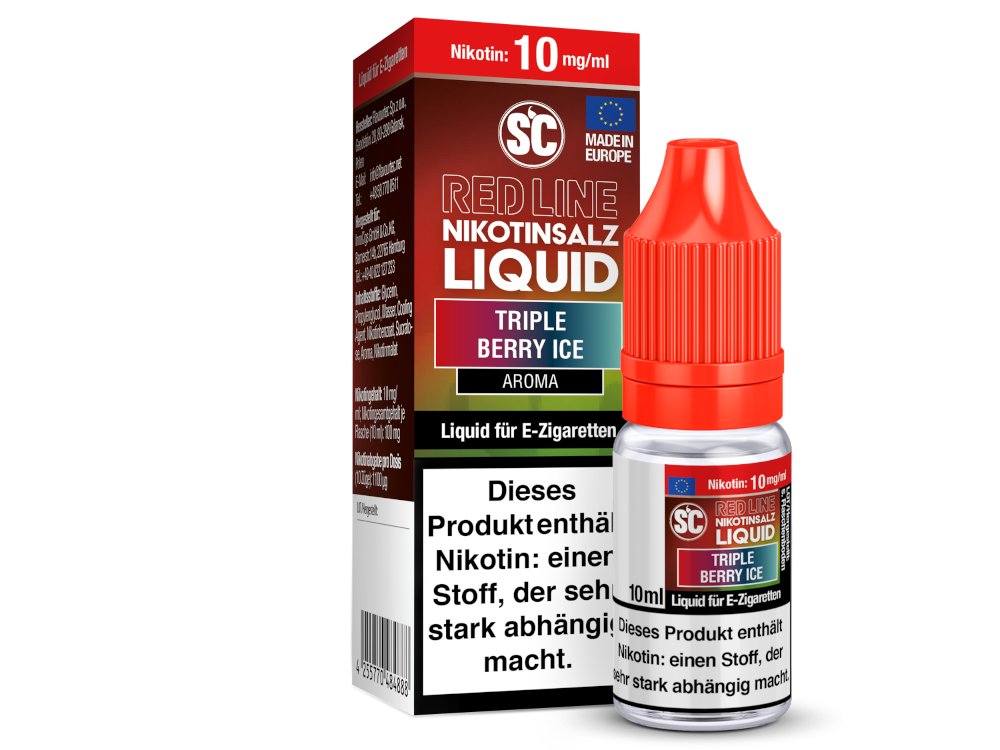 Intensives Aroma SC Red Line Triple Berry Ice Nikotinsalz
