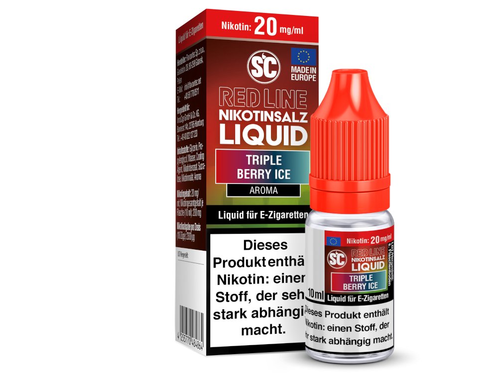 Intensives Aroma SC Red Line Triple Berry Ice Nikotinsalz