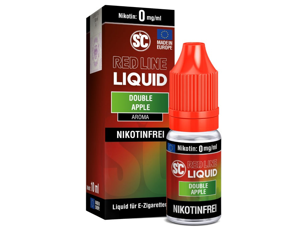 SC Red Line Double Apple Nikotin Liquid mit Starkem Aroma