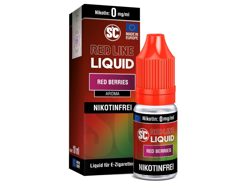 SC Red Line E-Liquid Red Berries Nikotin Intensive