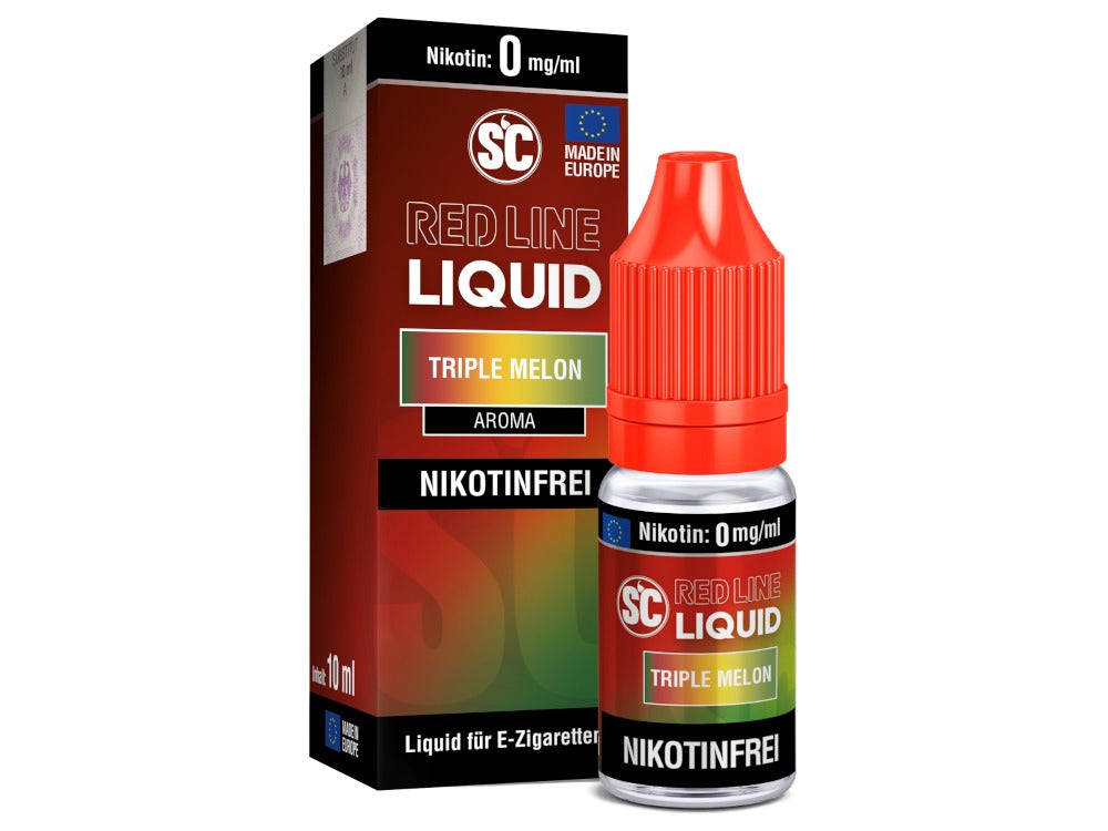 Hocharomatisches SC Red Line Triple Melon Nikotinliquid