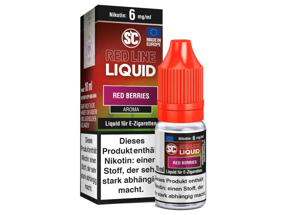 SC Red Line E-Liquid Red Berries Nikotin Intensive