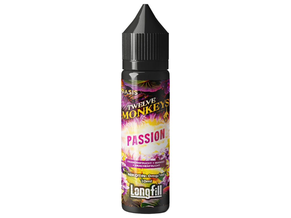 Twelve Monkeys - Longfills 10ml - Passion Aroma Genuss