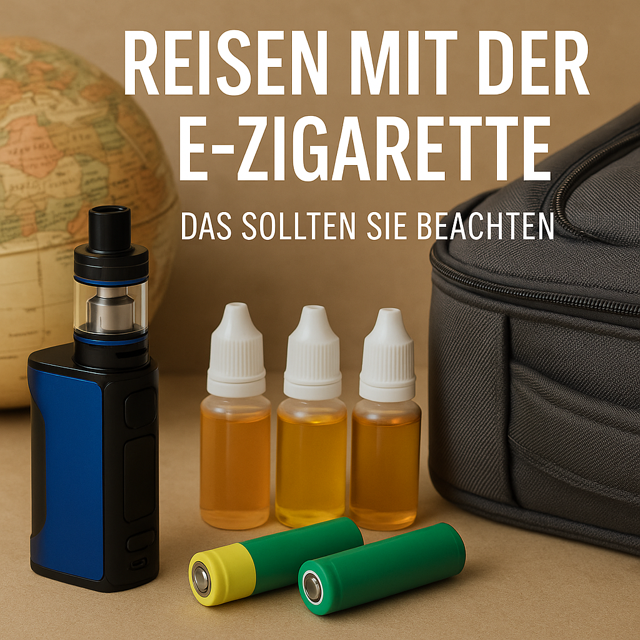 Reisen mit der E-Zigarette – Was Sie beachten sollten