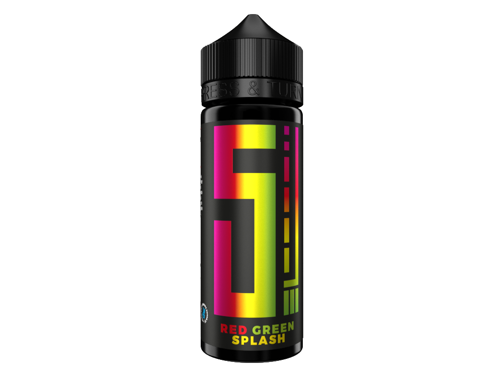 5EL - Longfills 10 ml - Fruchtiger Red Green Splash